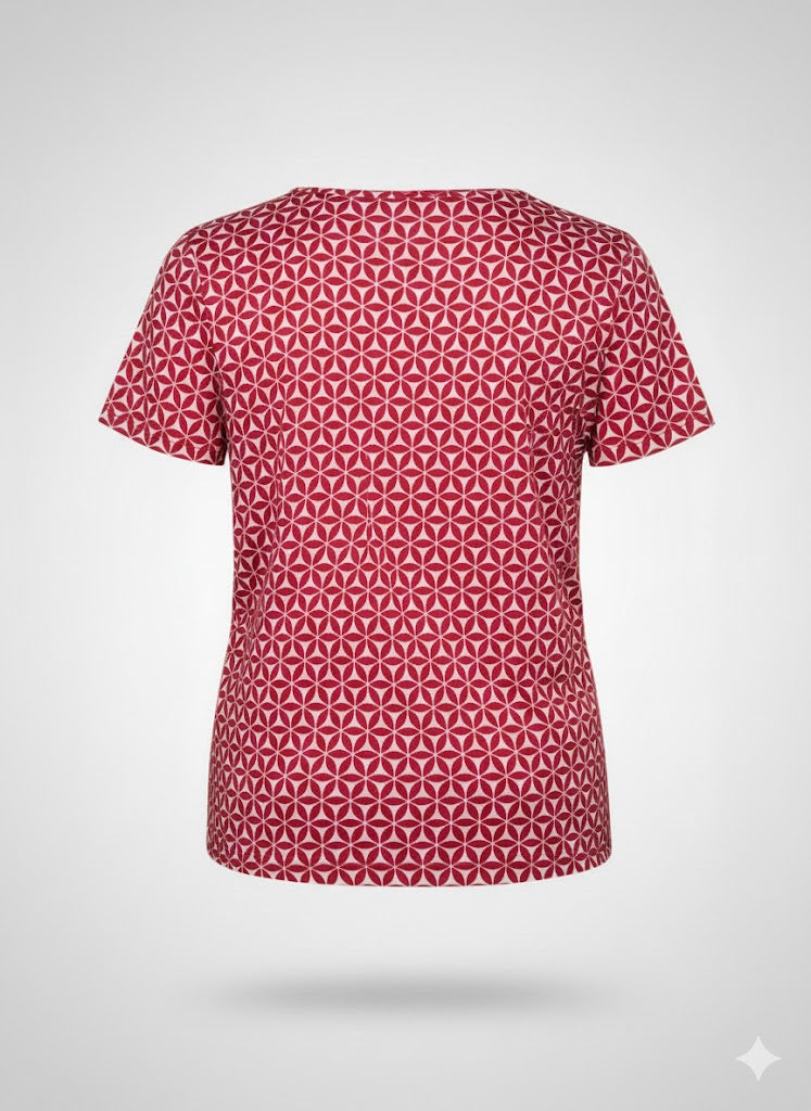 t-shirt raso triangoli