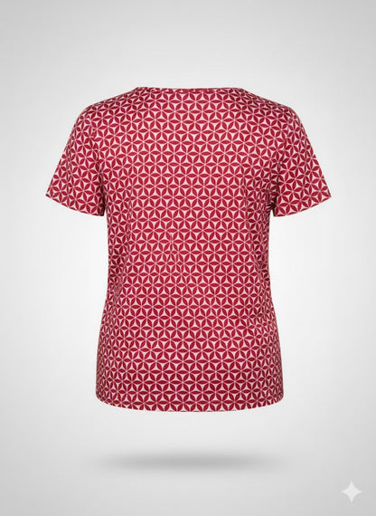 t-shirt raso triangoli