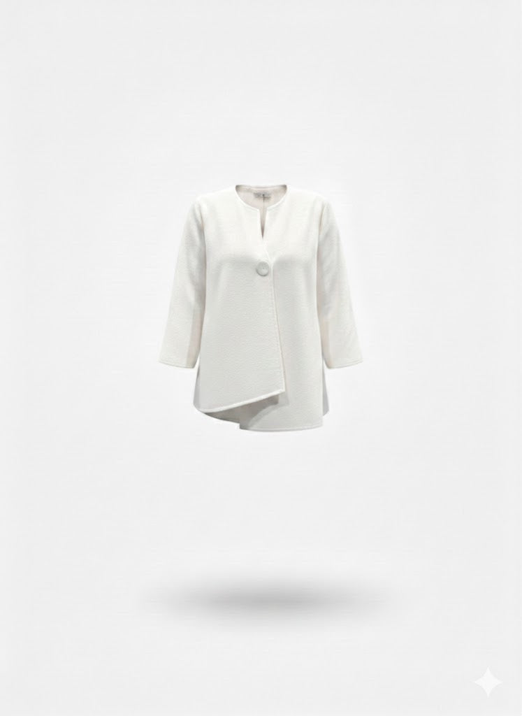 cardigan asimmetrico