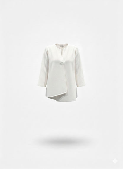 cardigan asimmetrico