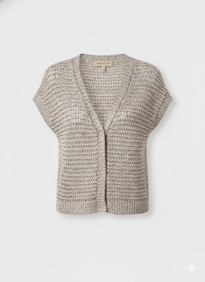 giacchino cotone traforato